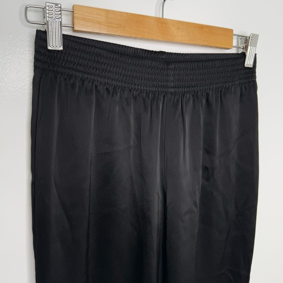 ARITZIA Babaton Black Satin Tribute Pull On Pants - Picture 3 of 7